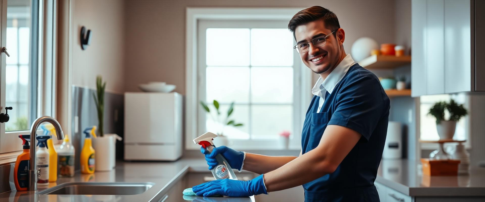 Professional cleaner ready to help your home or business in Lancaster, PA
